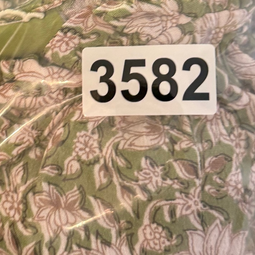 Anthropologie Robin Tiered Mini Dress‎ in Moss Floral - Picture 6 of 6